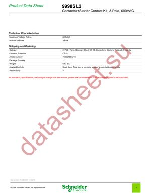 TS-R datasheet  